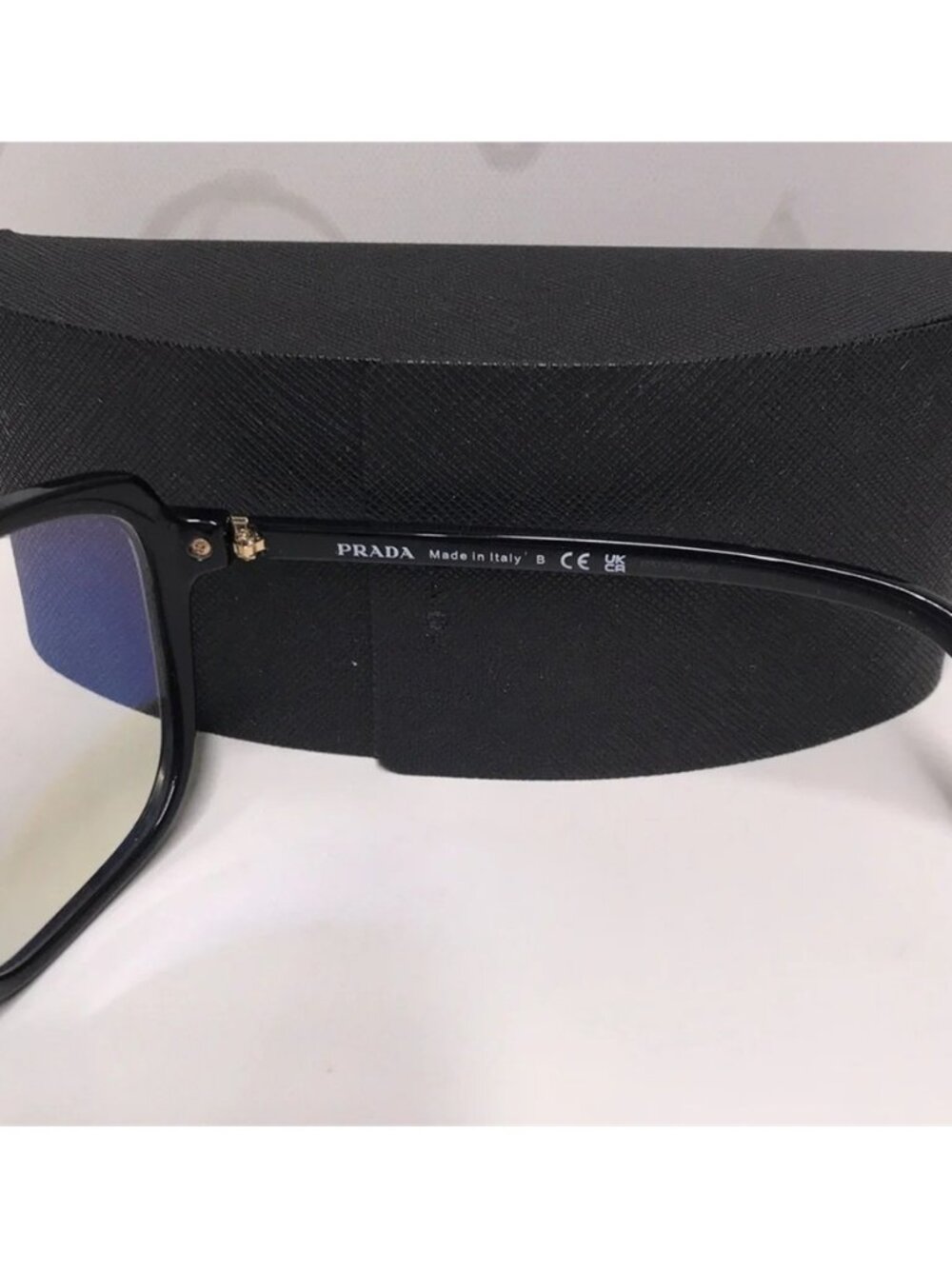 New Authentic Prada SPR 10V 1AB-09H Women’s Fashion Glasses – Black - Picture 5 of 14